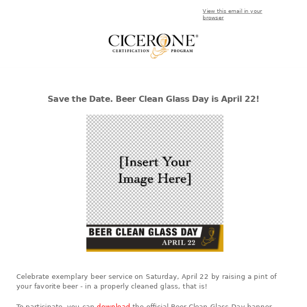 Why Pour Beer into a Glass?  Cicerone Certification Program