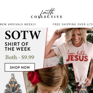 SOTW - Mommy & Me Christmas Tees 🎄