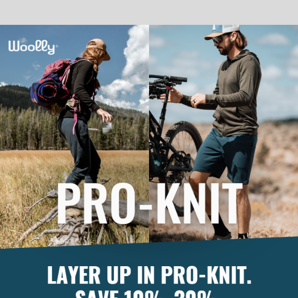 Pro-Knit 10-30% Off. Limited Time.