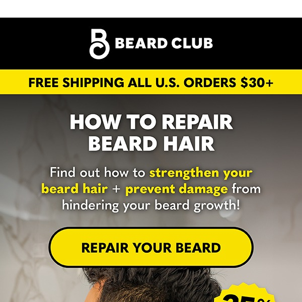 How to strengthen your beard