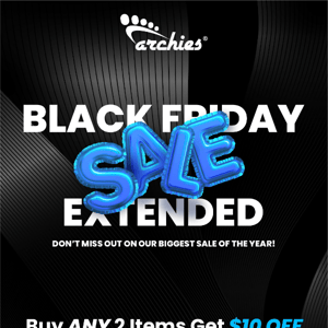 Sale Extended! Treat your feet 💅