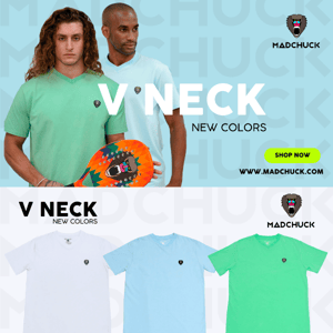 Elevate Your Style with Chuck's New Arrivals: 100% Pima Cotton V-Necks