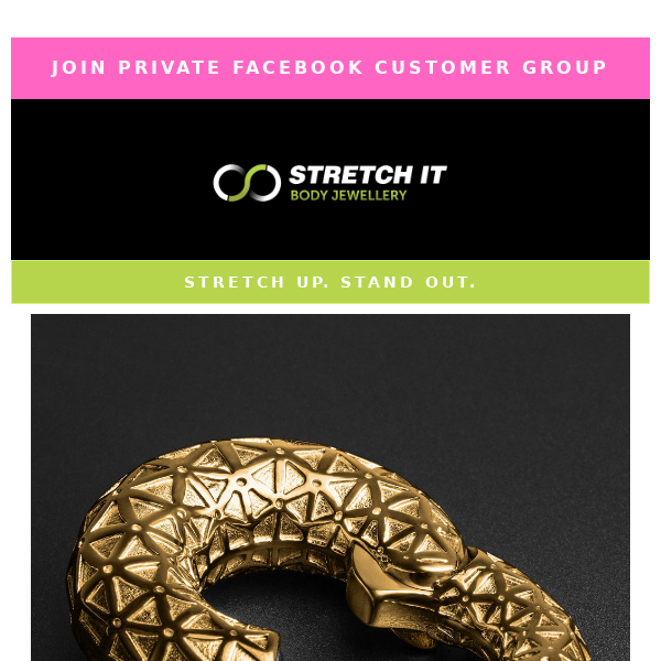 50% Off Stretch It Body Jewellery DISCOUNT CODE: (15 ACTIVE) Sep 2023