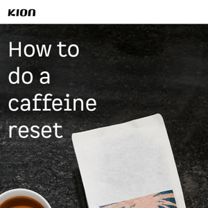 Why you should take a break from caffeine (but not coffee) ☕️