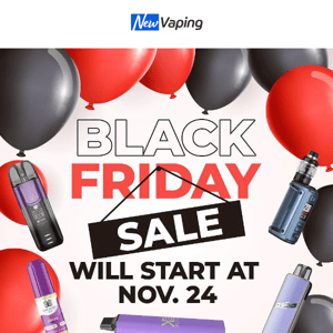 Black Friday Sale Will Start at Nov. 24th, 20% off Everything! Discount applies automatically!