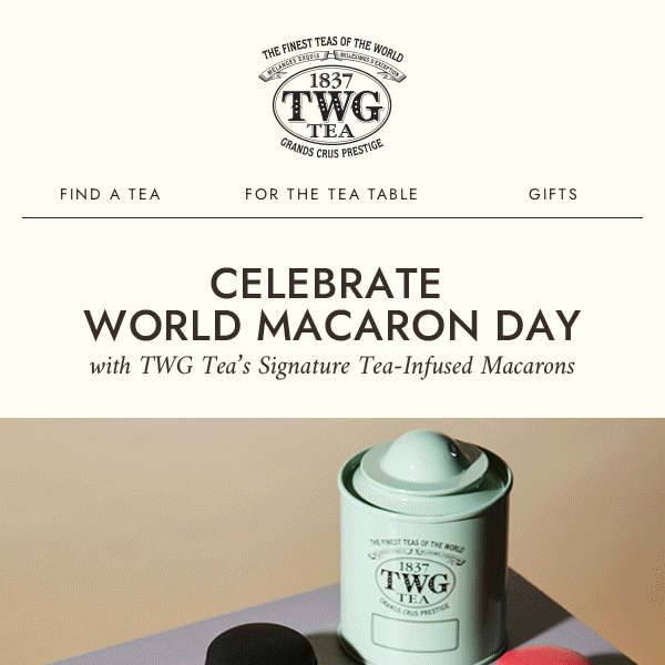 Celebrate World Macaron Day with TWG Tea