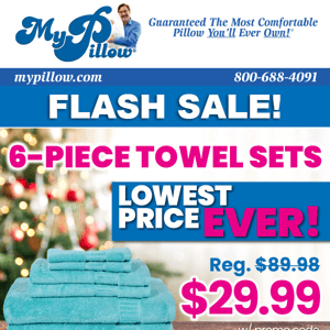 MyPillow Towel Sale!