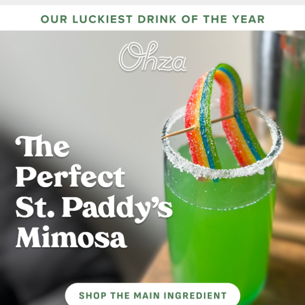 The Perfect St. Paddy's Mimosa 🍀
