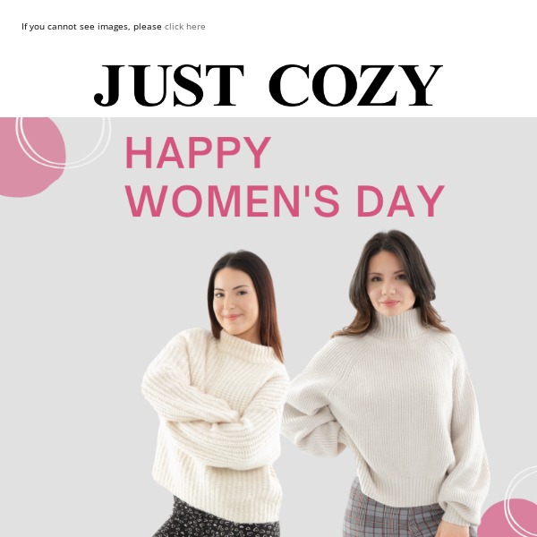 Celebrate Women's Day with Our Exclusive Deals 🌹