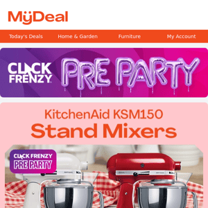 Price Frenzy: KitchenAid Stand Mixers