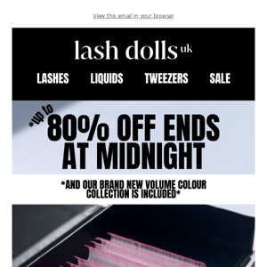 Lash Dolls Day Ends Soon