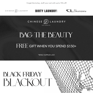 BLACK FRIDAY IS HERE 🖤 Up to 75% Off Select Styles