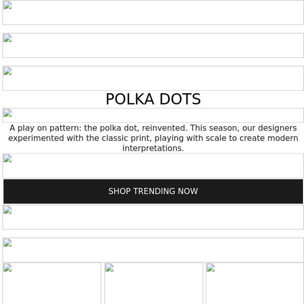The polka dot capsule