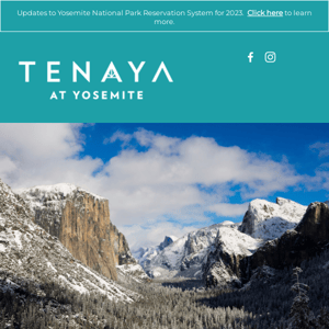 Low rates for an epic Tenaya getaway