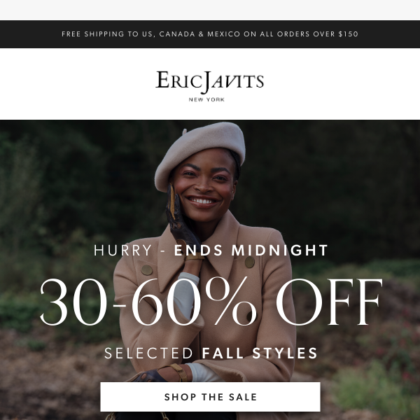 Eric Javits, SALE ENDS MIDNIGHT 🚨⚠️⏰