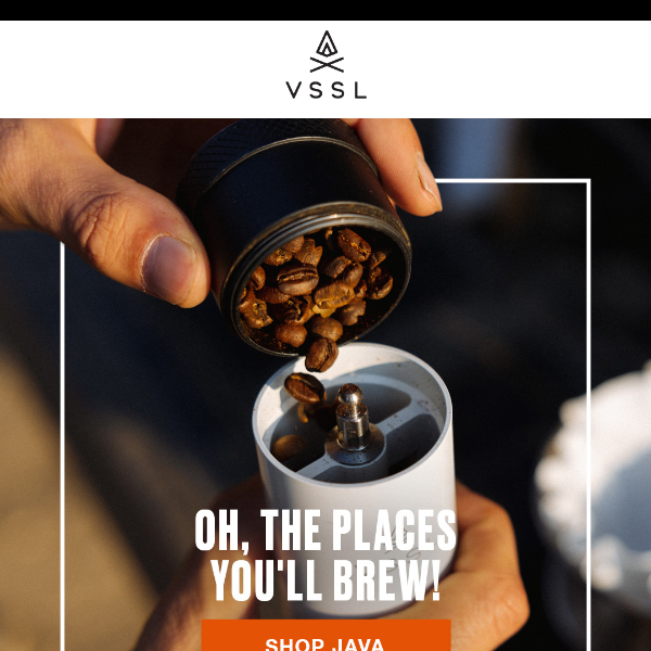 Oh, the places you'll brew...