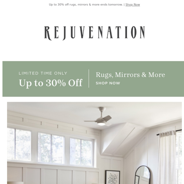 Bedroom must-haves & savings on decor updates