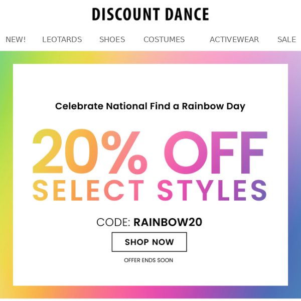 Celebrate National Find a Rainbow Day