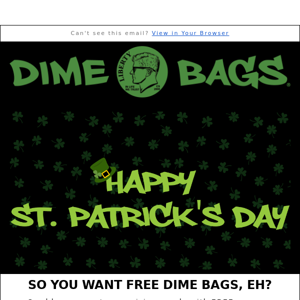 LAST CHANCE FOR FREE DIME BAGS☘️