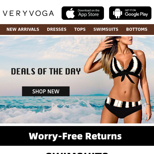Very Voga - Latest Emails, Sales & Deals