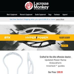 Top STX Lacrosse Heads