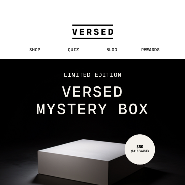 Unlock our first ever Mystery Box 🗝️