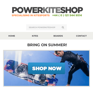 Powerkiteshop - Bring on Summer!