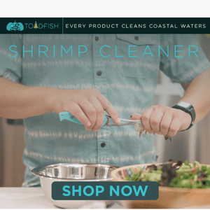 VIRAL SHRIMP CLEANER ON SALE 🦐