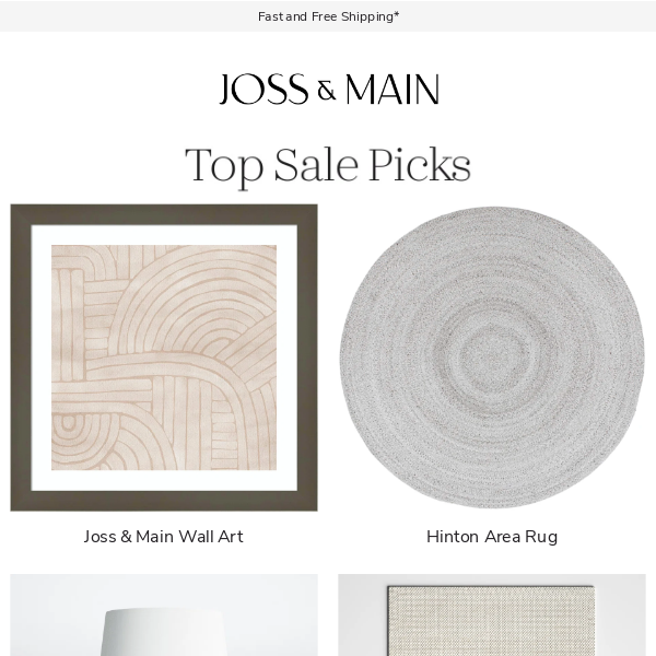 FYI: The Joss & Main Wall Art is now up to 30% off