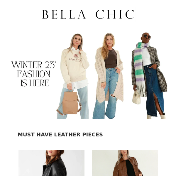 Bella Chic, your wardrobe is calling! 📞