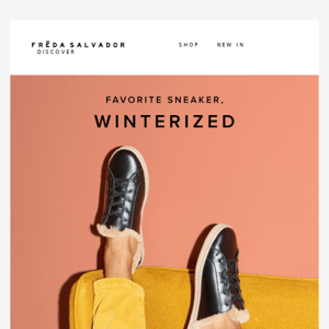 Iconic Sneakers, Winterized