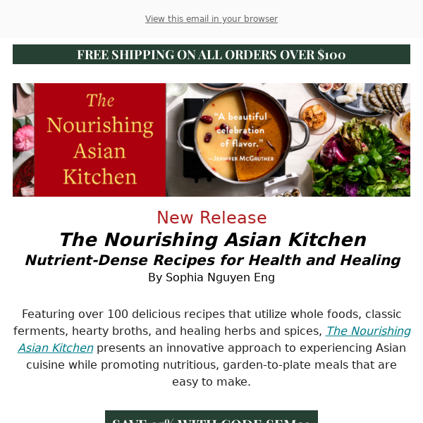 The Nourishing Asian Kitchen | NOW AVAILABLE