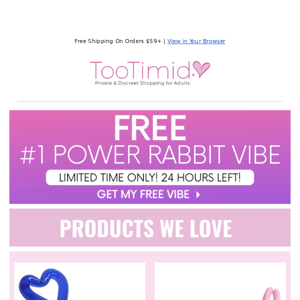 FREE! Power Rabbit 🐰 Products We Love, & More...
