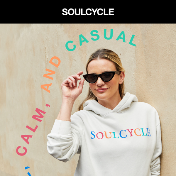 Cozy in NEW Soul by SoulCycle.