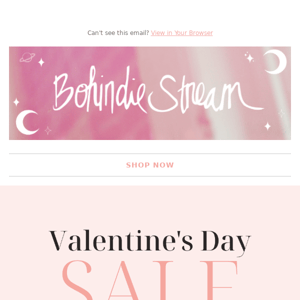 Love Yourself this Valentine's Day: 25% OFF! 💌