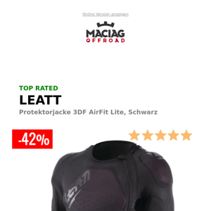 -42% auf Leatt Protektorjacke 🔥