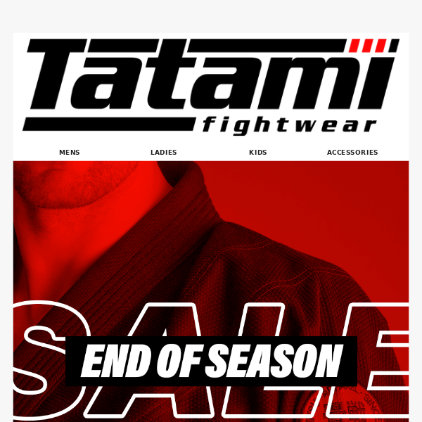 END OF SEASON SALE | Up to 70% OFF - Tatami Fightwear