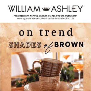 On Trend - Shades of Brown