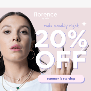 🚨 20% off is almost gone 🚨