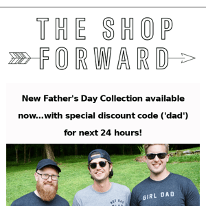 🎁New Father's Day Items w/ 24 Hr Discount Code to Celebrate!