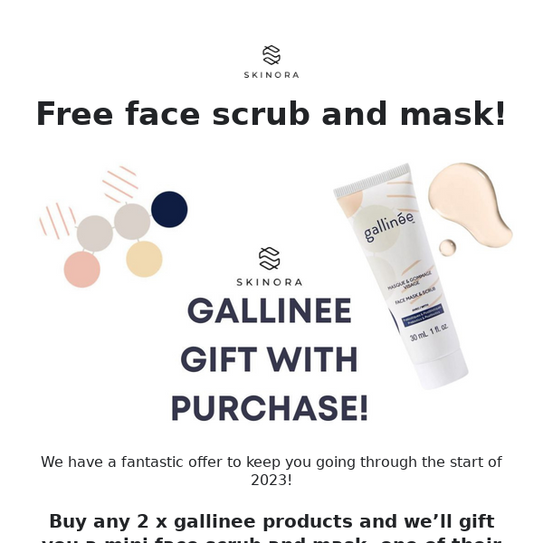 Free face mask offer just for you!