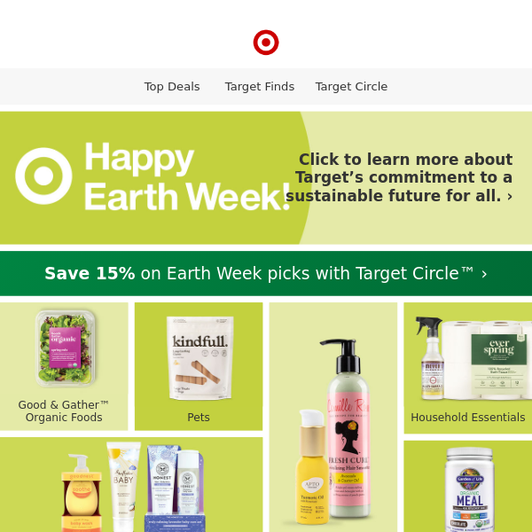 15% off Earth Week faves 🌎