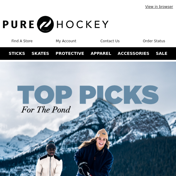 Stride Into Winter Fun & Score The Essential Pond Hockey Gear For Ruling The ODR!