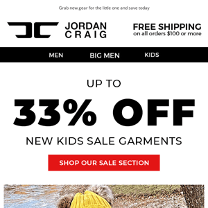 🚨 Sale Alert: Up to 33% OFF Kids Styles
