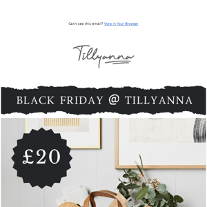 BLACK FRIDAY @ Tillyanna 🤫