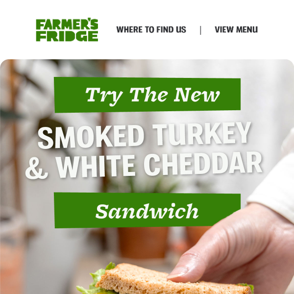 HUGE NEWS: SANDWICHES ARE HERE