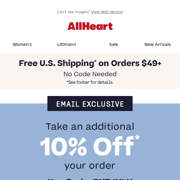 Email only offer inside (it's EXTRA savings!)