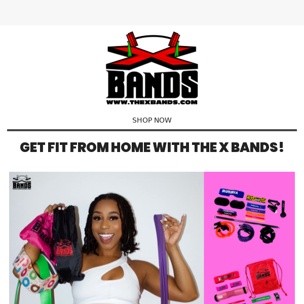 ✨Get Fit at Home with The X Bands!✨