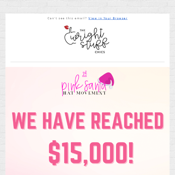 💞 Thank you to all who donated and joined the cause