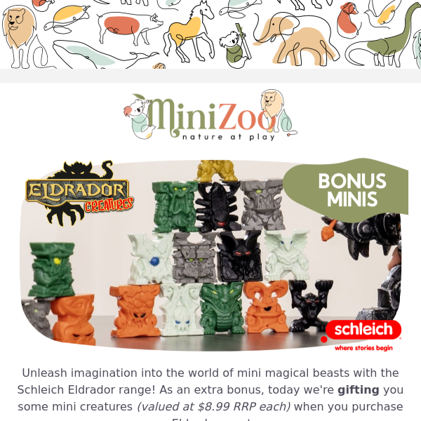 Schleich FREEBIES For Monster & Dragon Fans🐲